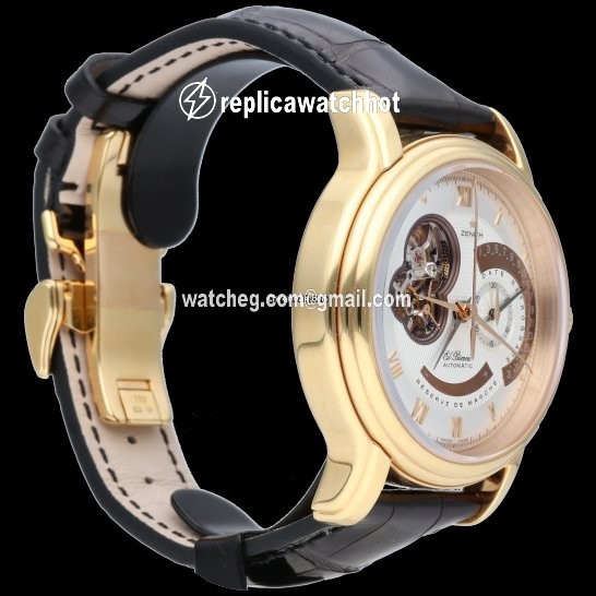 Zenith Mens watch Unisex Automatic Rose gold 18.1260.4023 01.C505 5