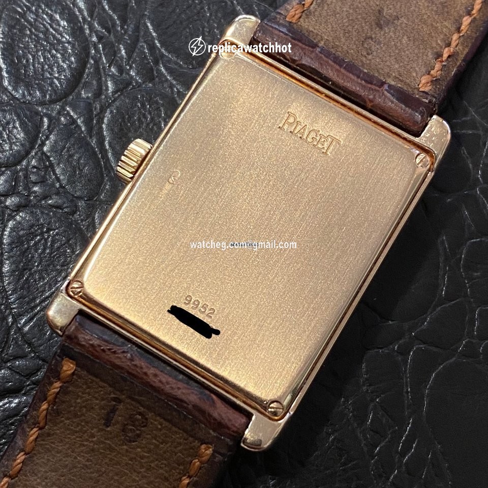Piaget Mens watch Unisex Manual winding Rose gold 9952 5