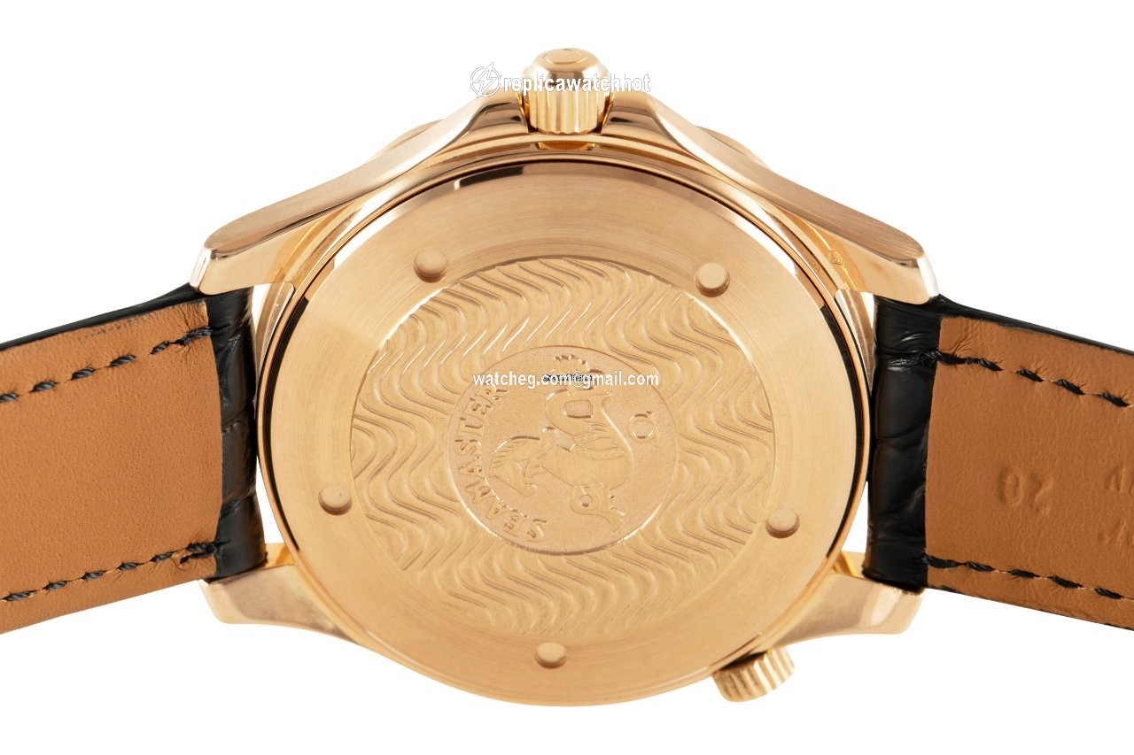 Omega Seamaster Mens watch Unisex Automatic Red gold 2636.50.91 5