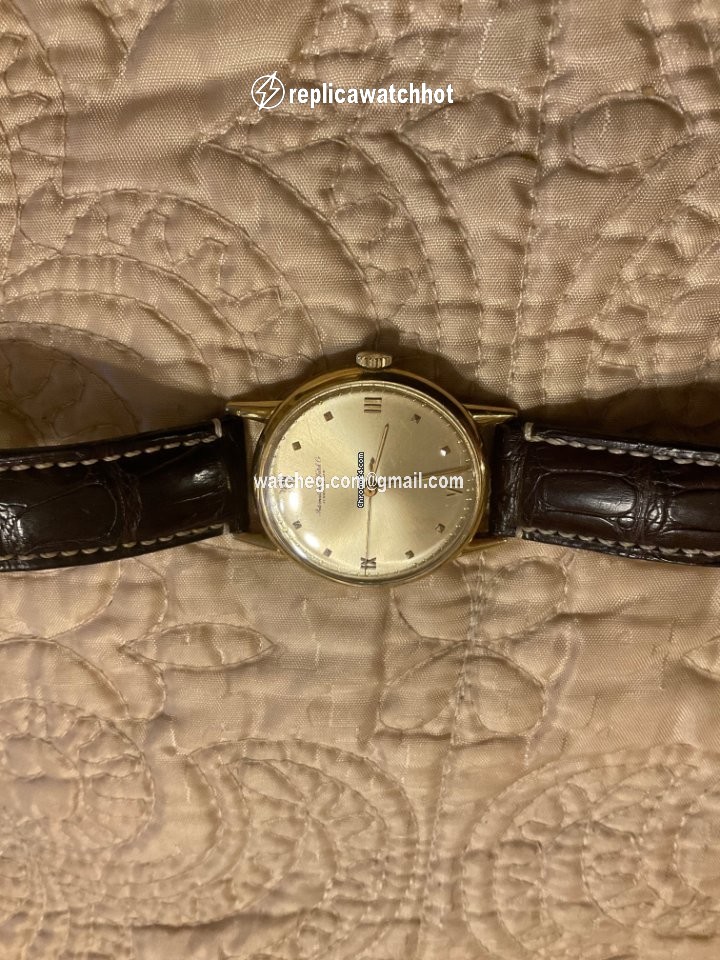 IWC Mens watch Unisex Manual winding Yellow gold 149 5
