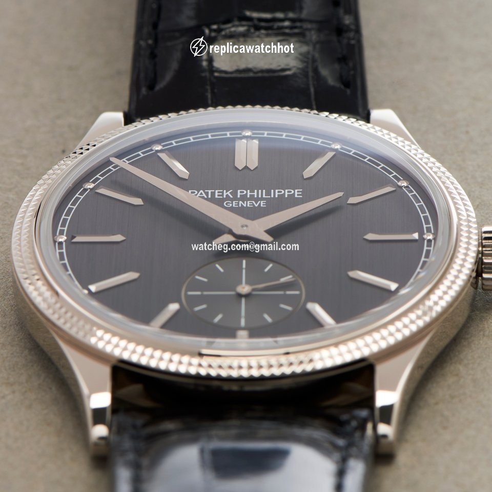 Patek Philippe Calatrava Mens watch Unisex Manual winding White gold 6119G-001 5