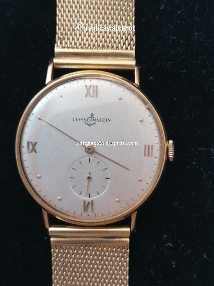 Ulysse Nardin Classic Mens watch Unisex Manual winding Yellow gold 534275 5