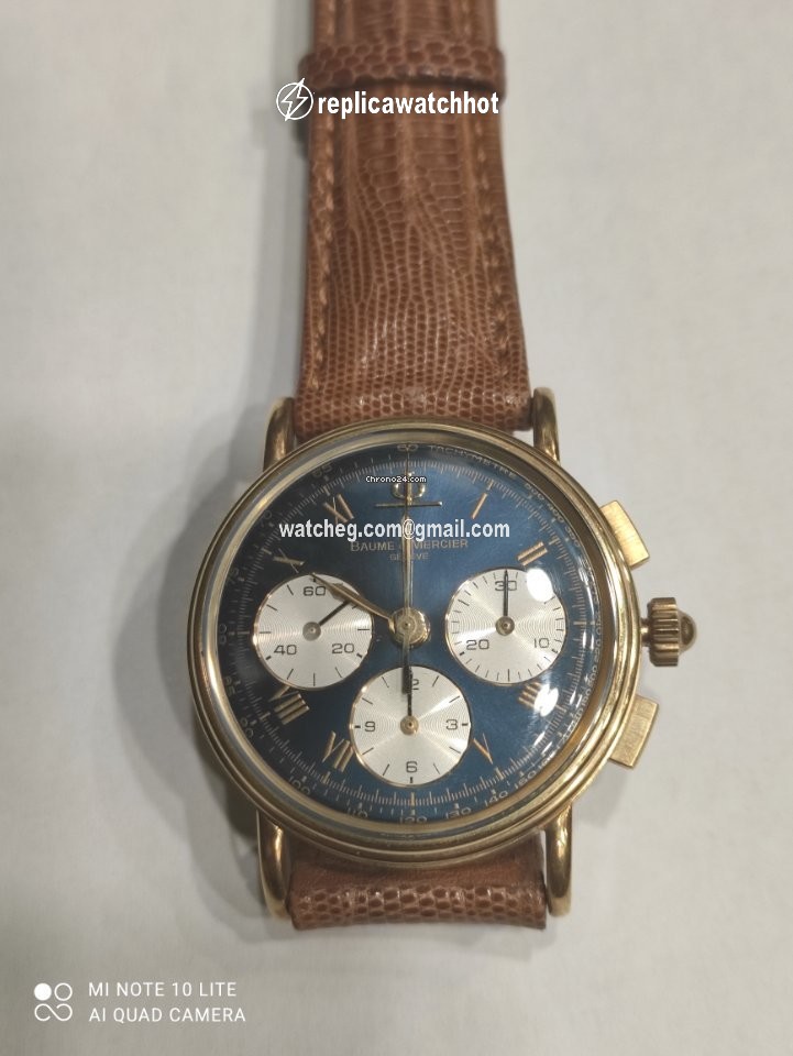 Baume & Mercier Mens watch Unisex Manual winding Yellow gold 6101.099.2111729 5