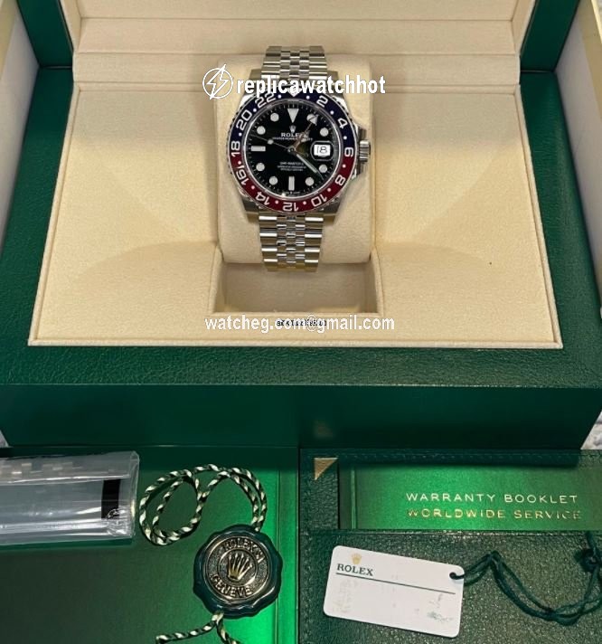 Rolex GMT-Master II Mens watch Unisex Steel Automatic 126710BLRO-0001 5