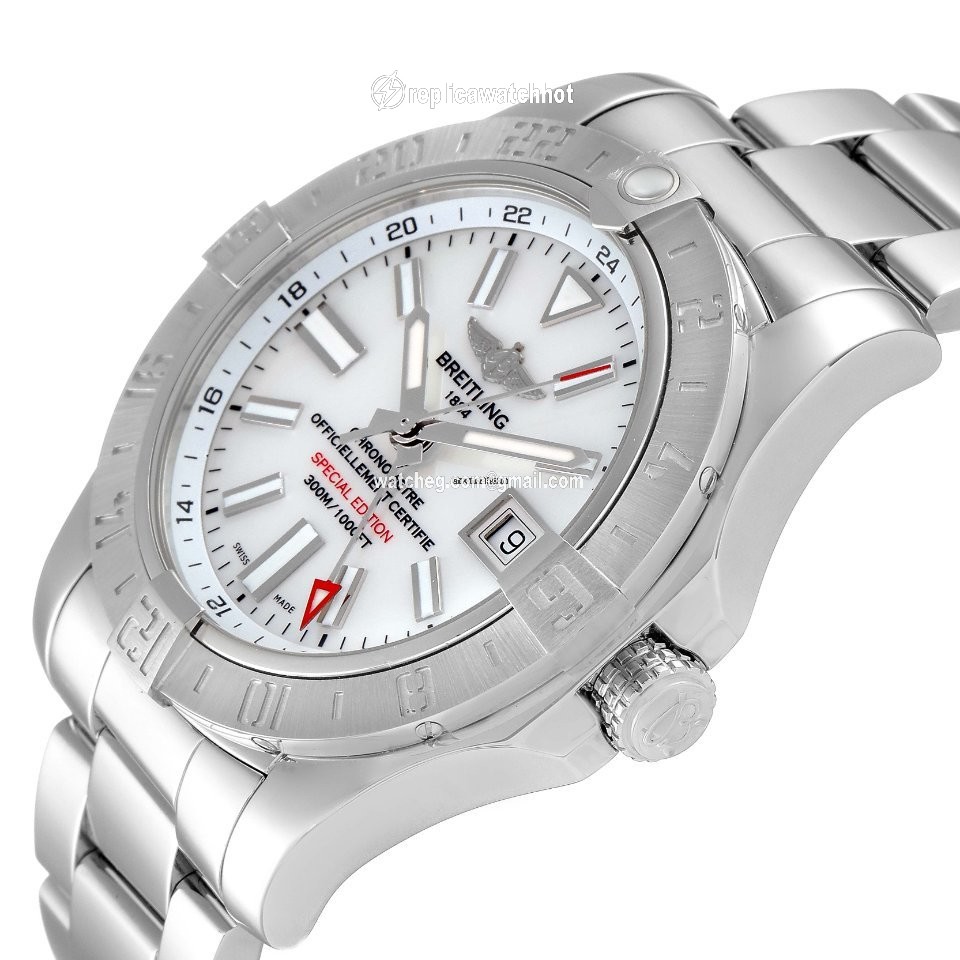 Breitling Avenger II GMT Mens watch Unisex Automatic Steel A3239011-C872-170A 5