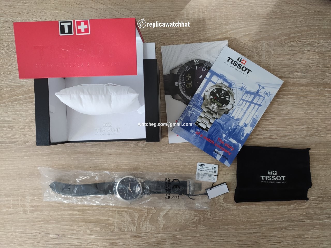 Tissot T-Complication Mens watch Unisex Manual winding Steel T0704061605700 5