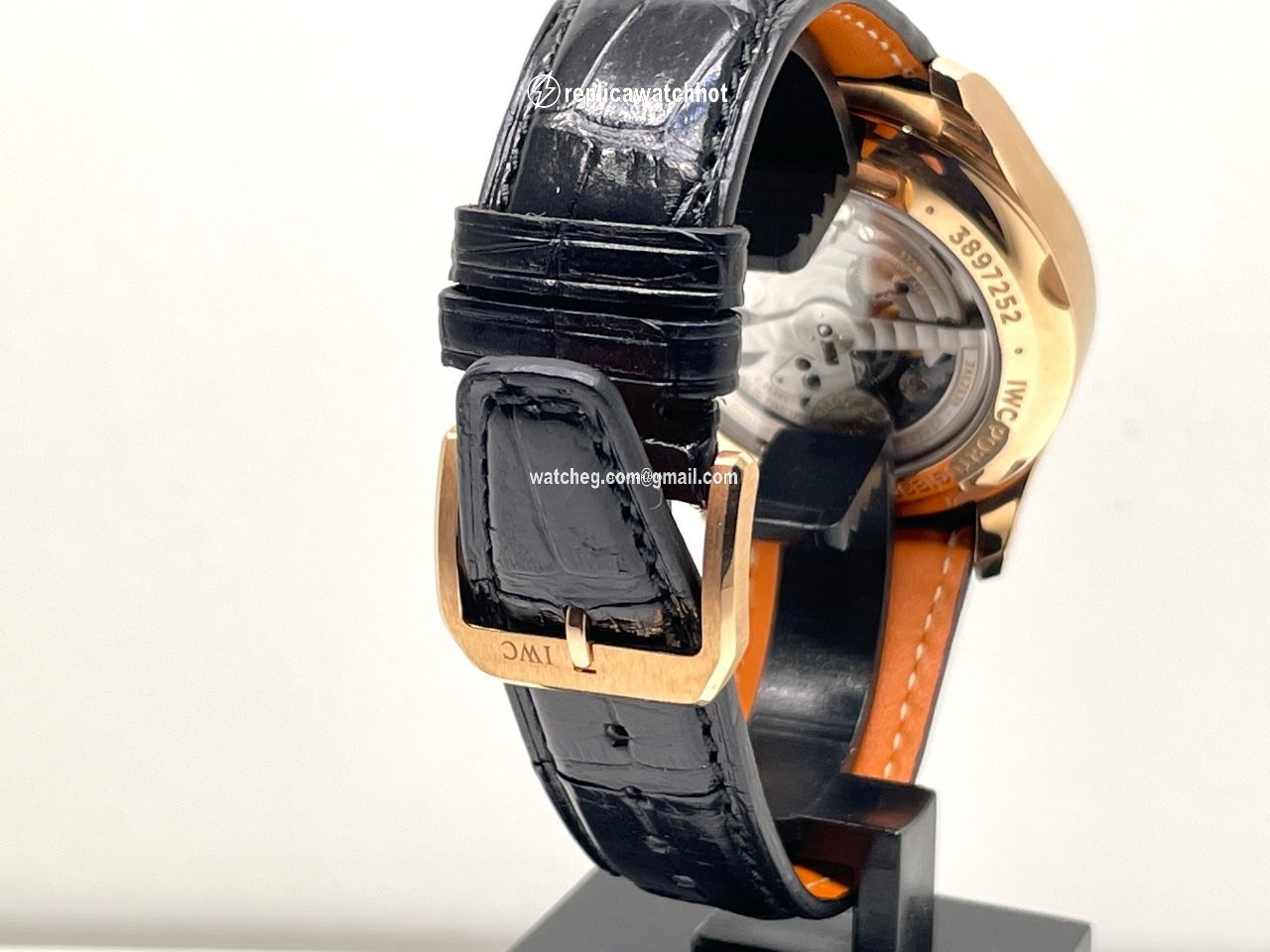 IWC Portuguese Chronograph Automatic Rose gold IW390405 5