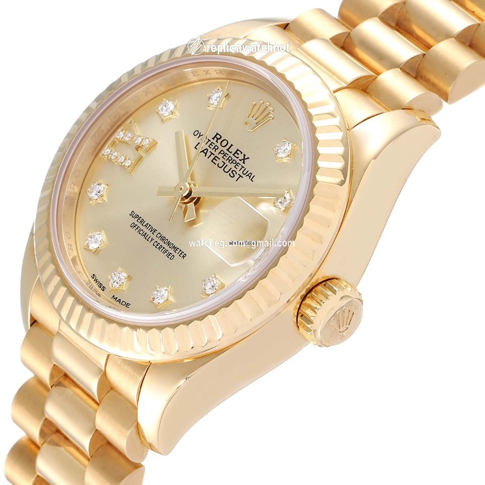 Rolex Lady-Datejust Womens watch Yellow gold Automatic 279178 5