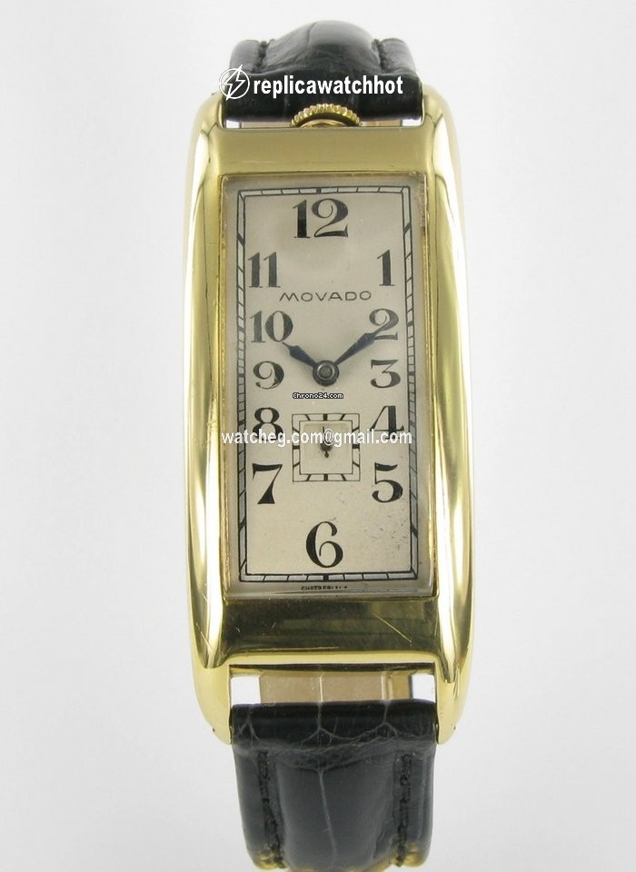 Movado Manual winding Yellow gold 4009 5