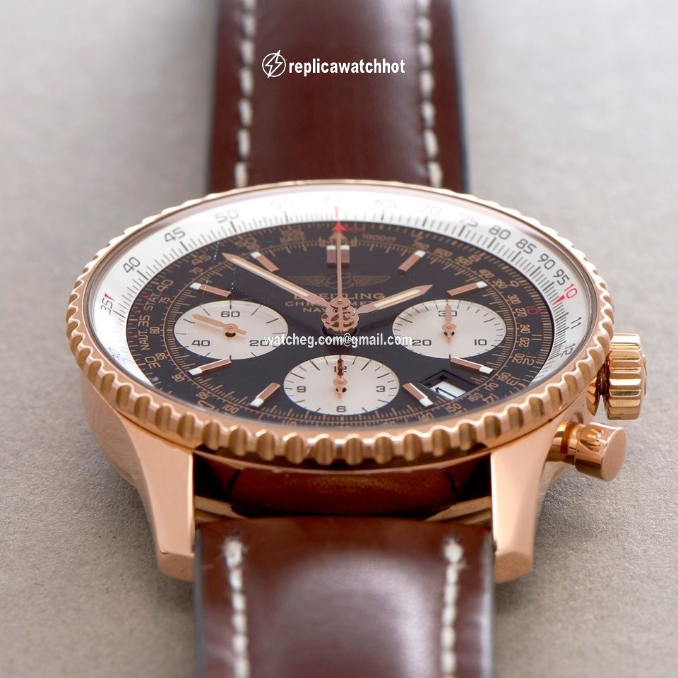 Breitling Navitimer Mens watch Unisex Automatic Rose gold R23322 5