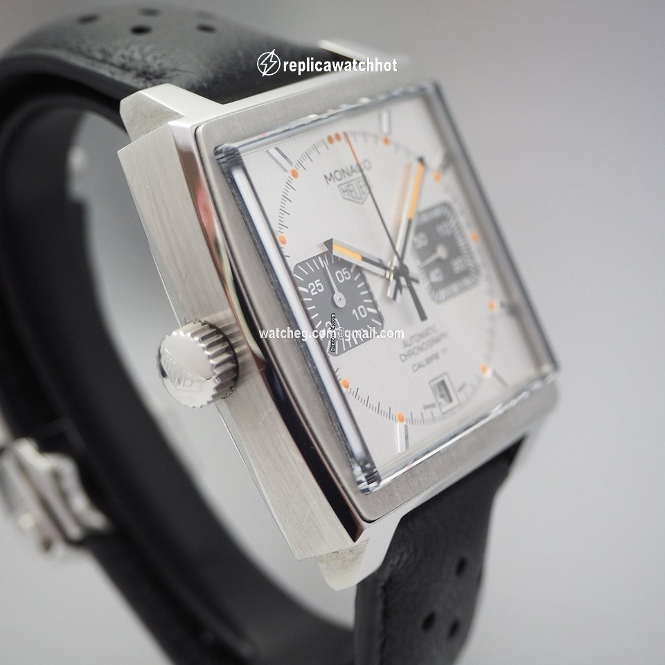 TAG Heuer Monaco Calibre 11 Automatic Steel CAW211C-0 5