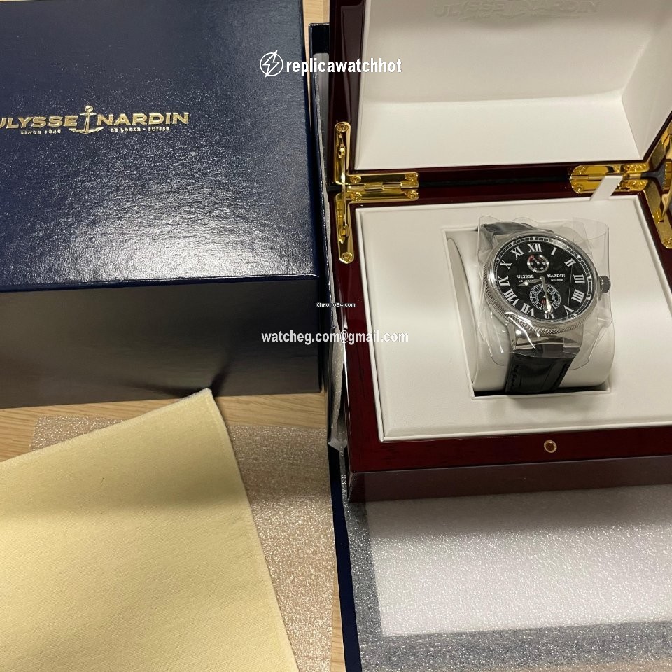 Ulysse Nardin Marine Mens watch Unisex Automatic Steel 183-122-3-42 5