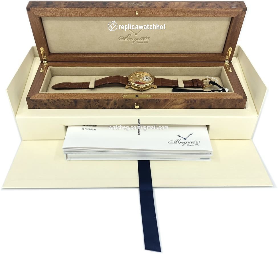 Breguet Tradition Mens watch Unisex Manual winding Yellow gold 7027BA 11 9V6 5