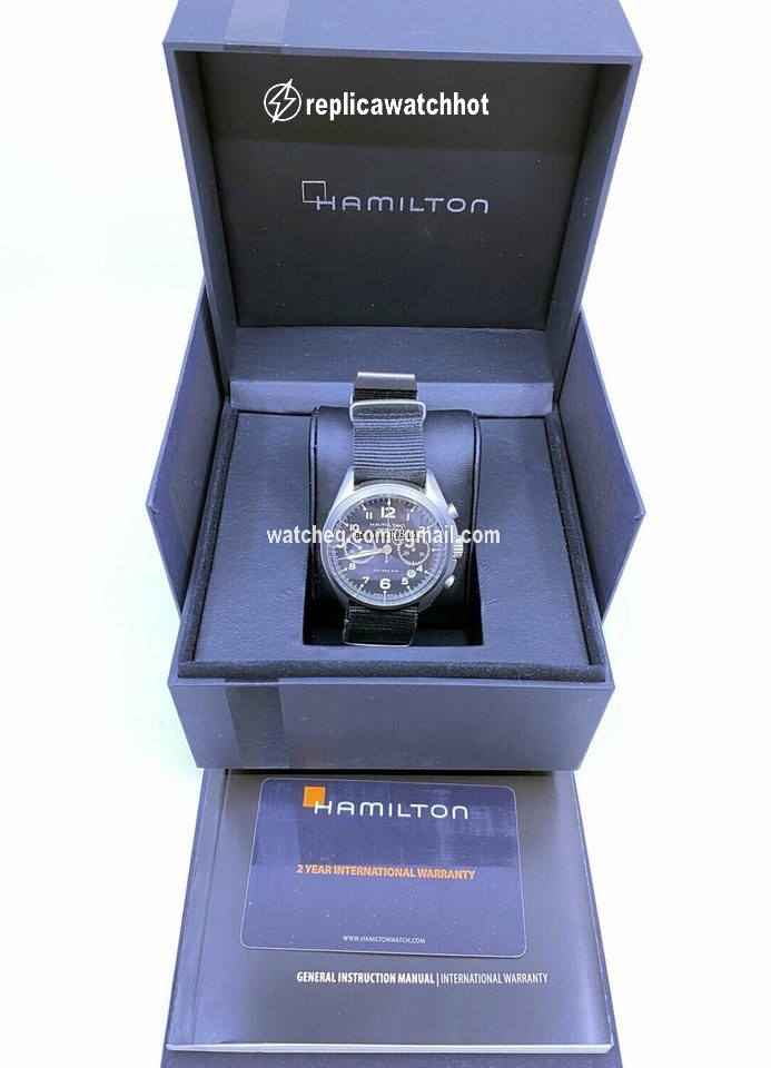 Hamilton Khaki Pilot Pioneer Mens watch Unisex Automatic Steel H76456435 5