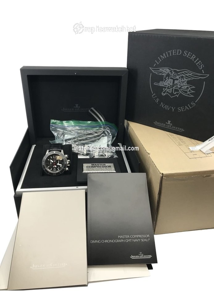 Jaeger-LeCoultre Master Compressor Diving Chronograph GMT Navy SEALs Mens watch Unisex Automatic Titanium Q178T470 5