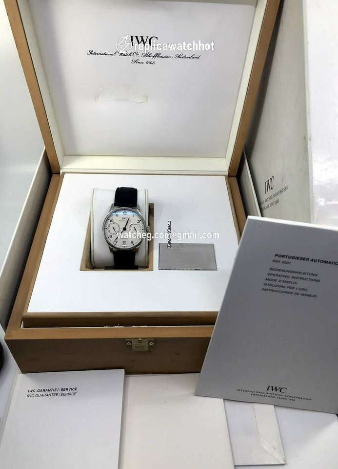 IWC Portuguese Automatic Mens watch Unisex Automatic Steel IW5001.07 5