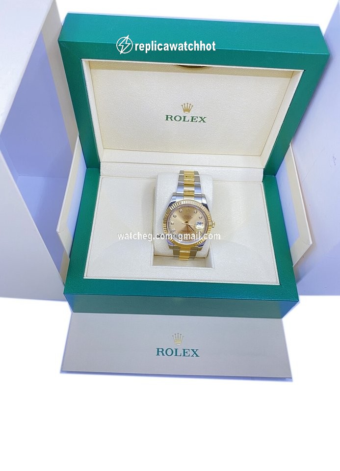 Rolex Datejust II Mens watch Unisex Gold Steel Automatic II 116333 5