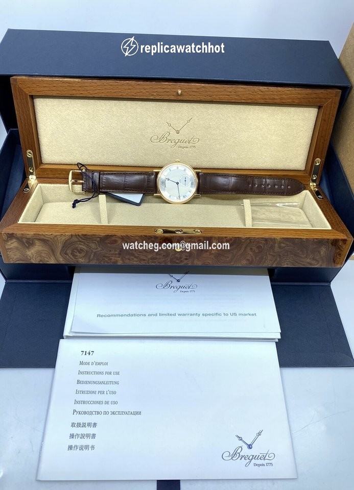 Breguet Classique Mens watch Unisex Automatic Rose gold 7147BR 12 9WU 5