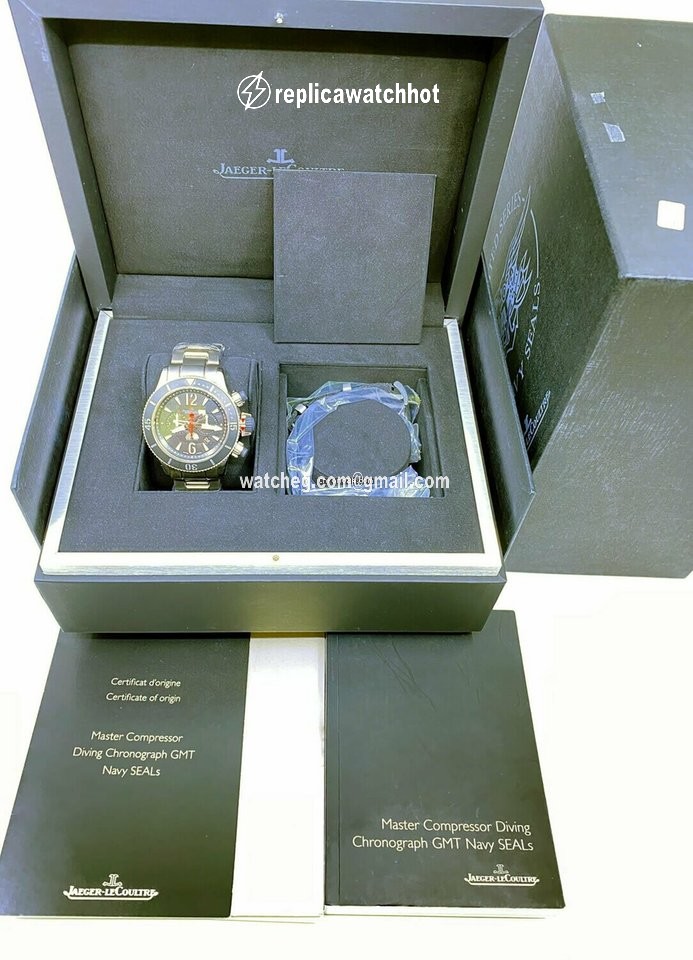 Jaeger-LeCoultre Master Compressor Diving Chronograph GMT Navy SEALs Mens watch Unisex Automatic Titanium Q178T670 5