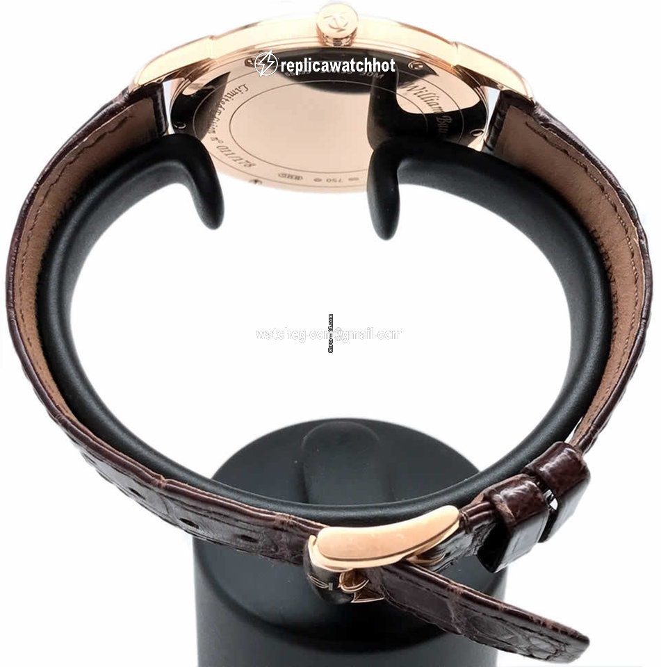 Baume & Mercier William Baume Mens watch Unisex Manual winding Rose gold 8794 5