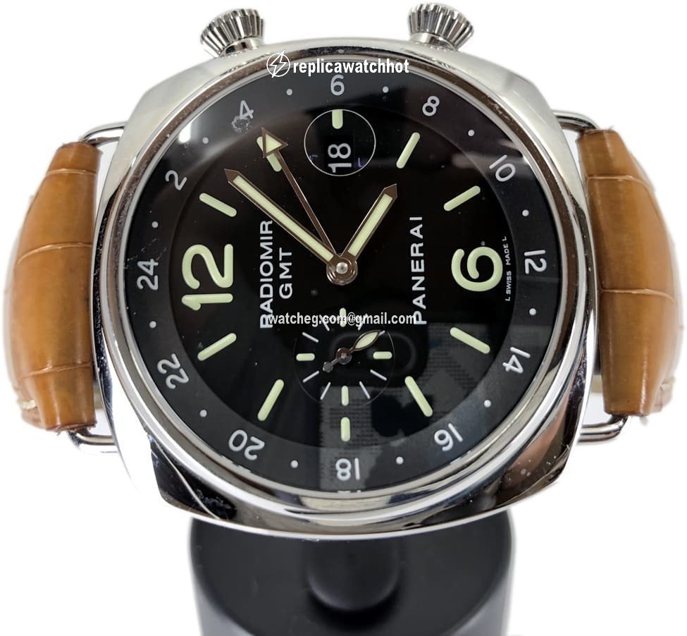 Panerai Radiomir GMT Mens watch Unisex Automatic Steel GMT PAM00184 5