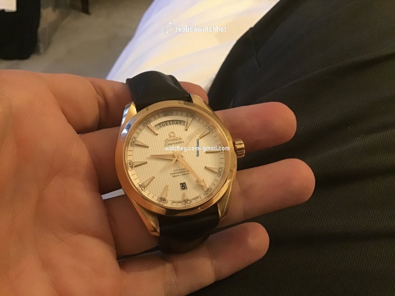 Omega Seamaster Aqua Terra Mens watch Unisex Automatic Red gold 231.53.42.22.06.001 5