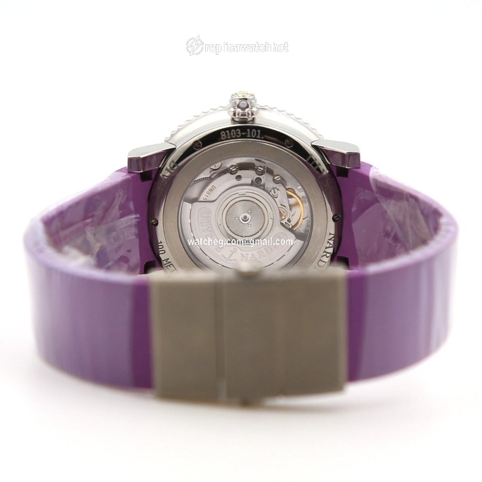 Ulysse Nardin Lady Diver Womens watch Automatic Steel 8103-101E-3C 10.17 5