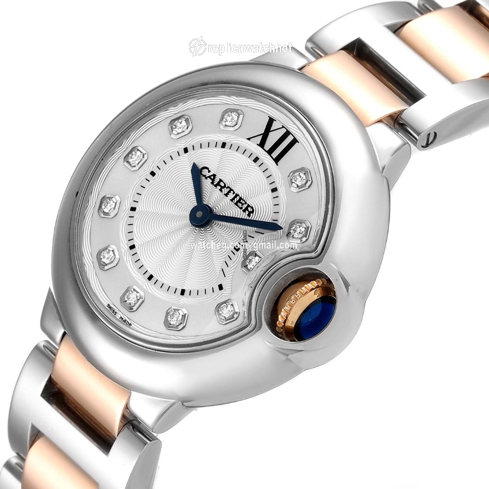 Cartier Ballon Bleu 28mm Womens watch Quartz Steel WE902030 5
