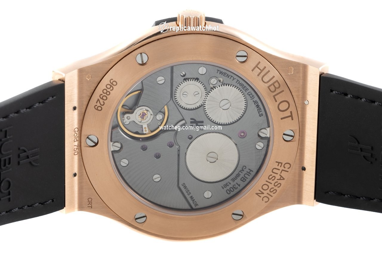 Hublot Classic Fusion Ultra-Thin Mens watch Unisex Manual winding Red gold 515.OX.2210.LR 5
