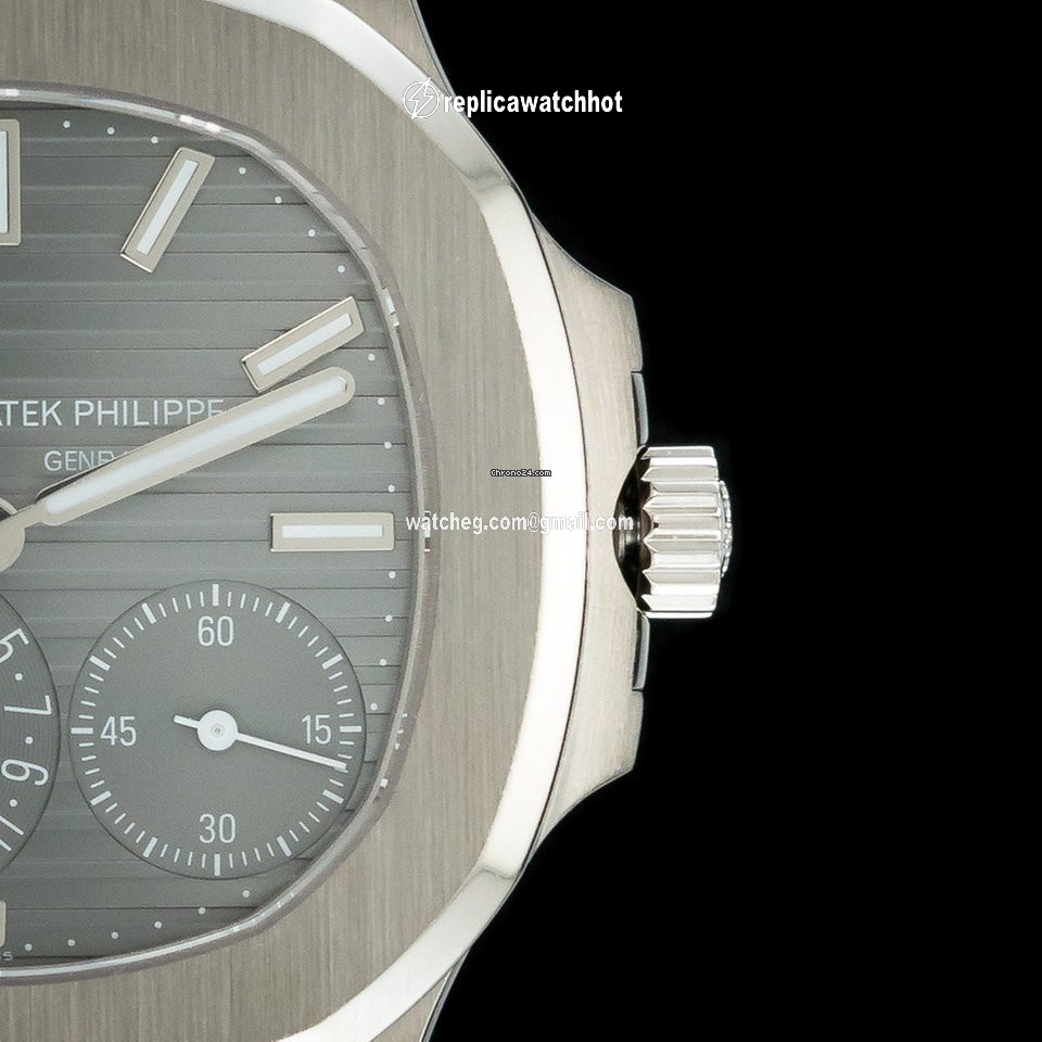 Patek Philippe Nautilus Mens watch Unisex Automatic White gold 5712G-001 5