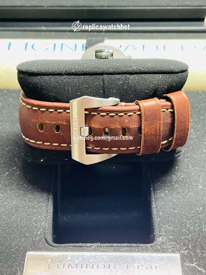 Panerai Luminor 1950 Mens watch Unisex Manual winding Steel PAM 00972 5