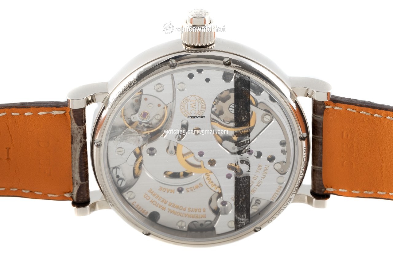 IWC Portofino Hand-Wound Mens watch Unisex Manual winding White gold IW515103 5
