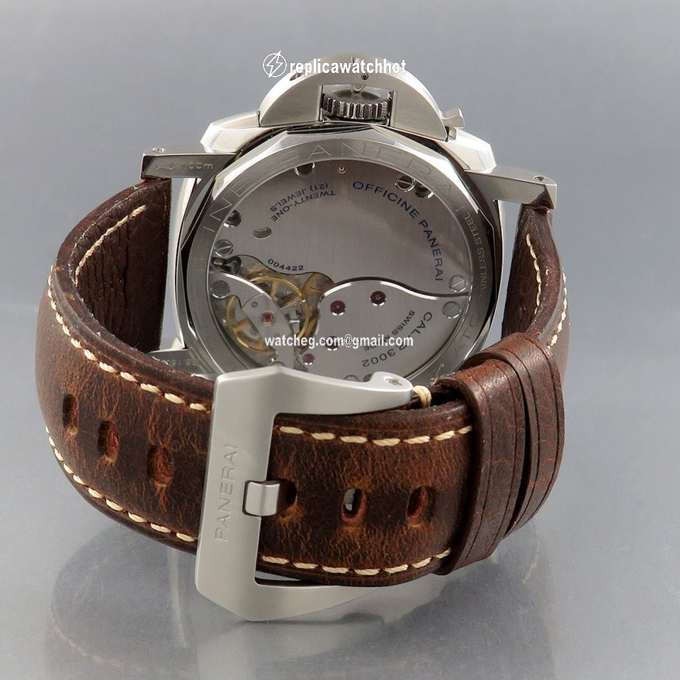 Panerai Luminor 1950 3 Days Power Reserve Mens watch Unisex Manual winding Steel PAM 00423orPAM 423 5