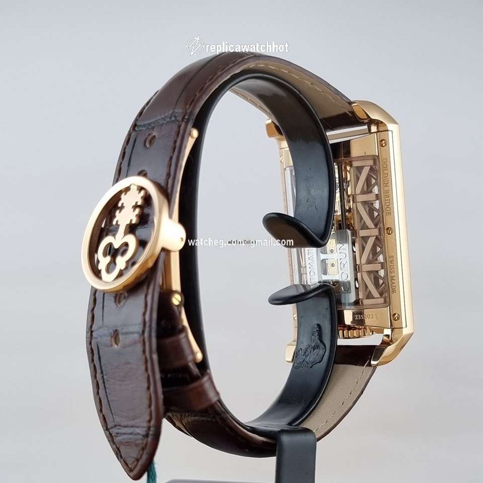 Corum Golden Bridge Mens watch Unisex Automatic Rose gold B313 03296 5