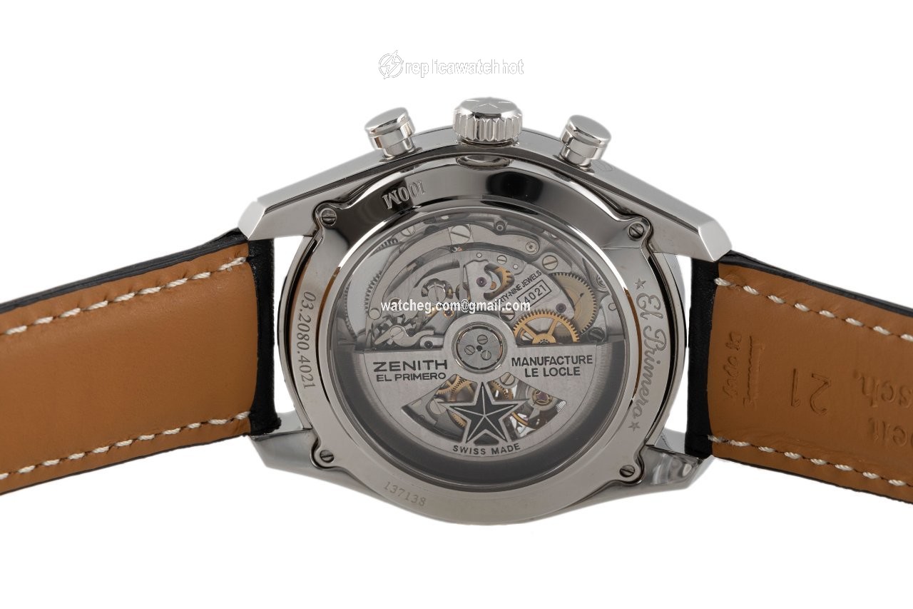 Zenith El Primero Chronomaster Mens watch Unisex Automatic Steel 03.2080.4021 01.C494 5