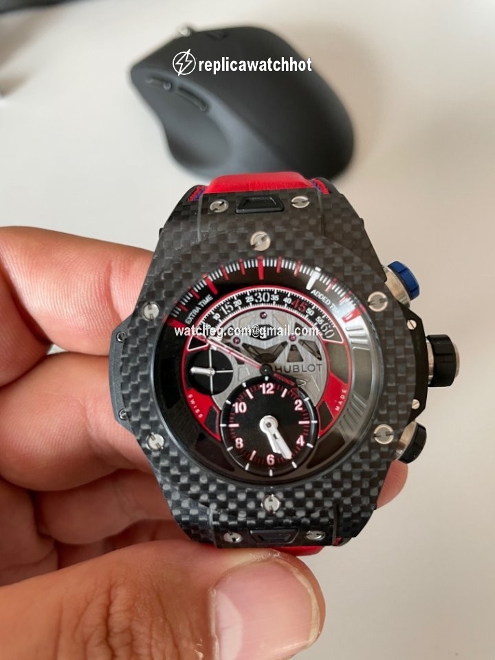 Hublot Big Bang Unico Mens watch Unisex Automatic Carbon 413.QX.1123.GR.BYM15 5