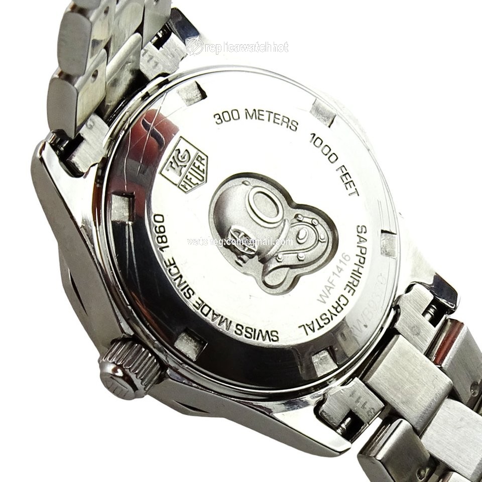 TAG Heuer Aquaracer Lady Womens watch Quartz Steel WAF1416.BA0824 5