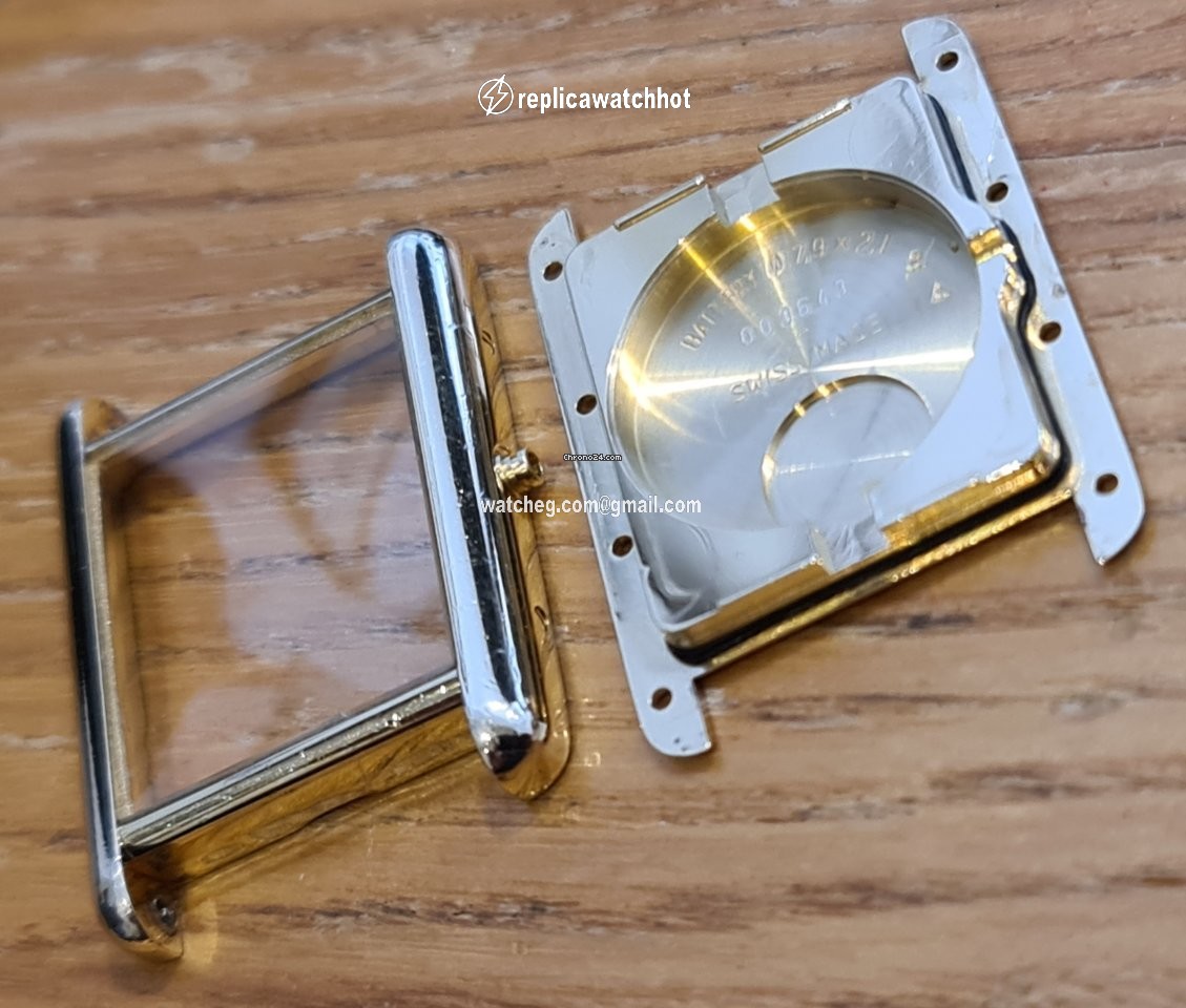 Cartier Tank Mens watch Unisex Quartz Silver 2413 5