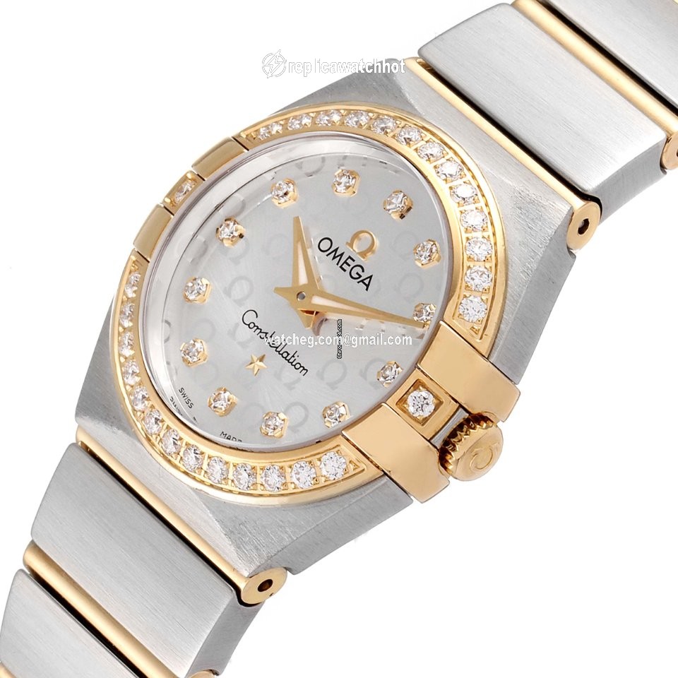 Omega Constellation Quartz Womens watch Quartz Steel 123.25.24.60.52.001 5