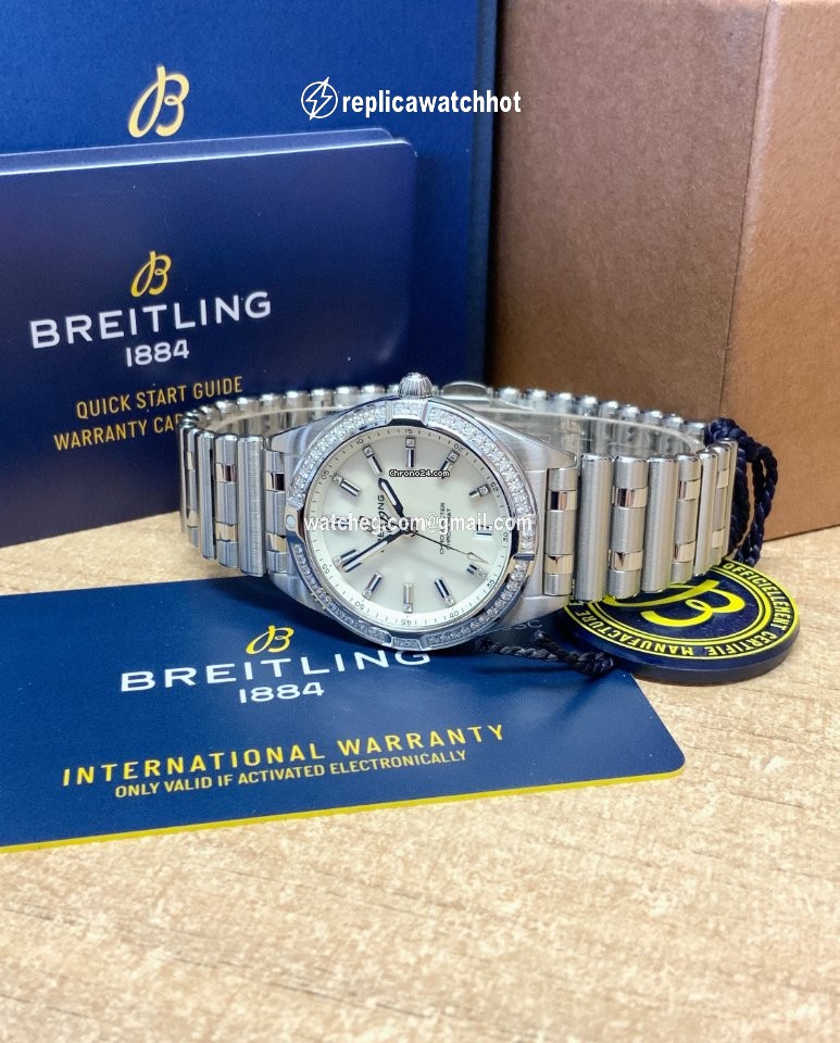Breitling Chronomat Womens watch Quartz Steel A77310591A1A1 5