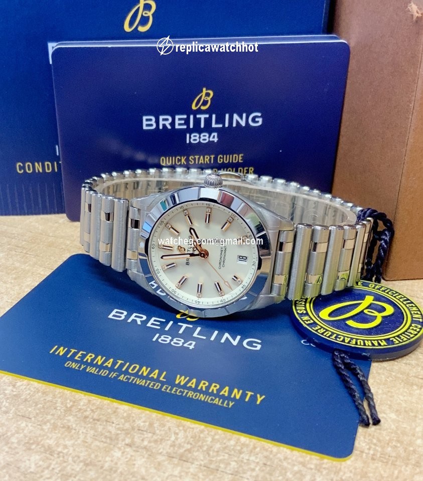 Breitling Chronomat Womens watch Quartz Steel A77310101A3A1 5