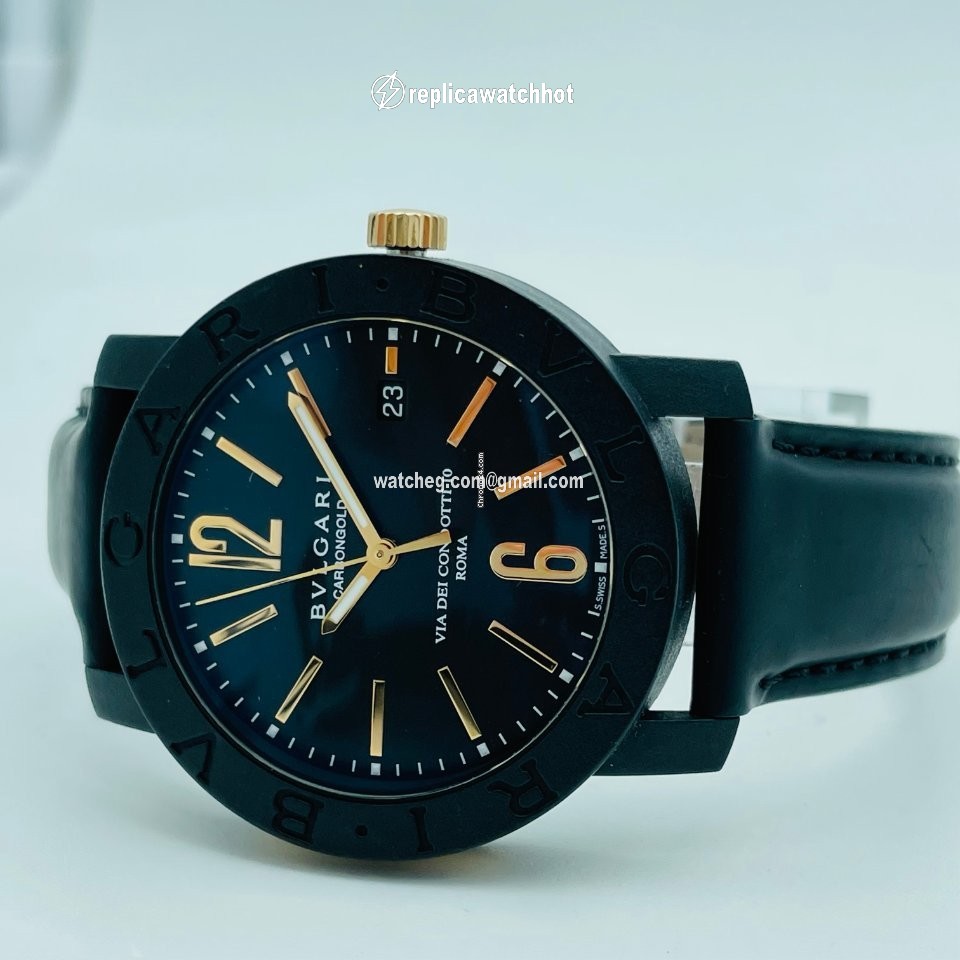 Bulgari Bulgari Mens watch Unisex Automatic Carbon BBP40BCGLD 5
