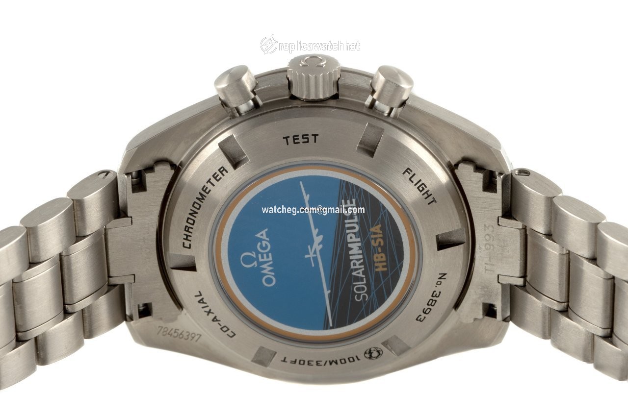 Omega Speedmaster HB-SIA Mens watch Unisex Automatic Titanium 321.90.44.52.01.001 5
