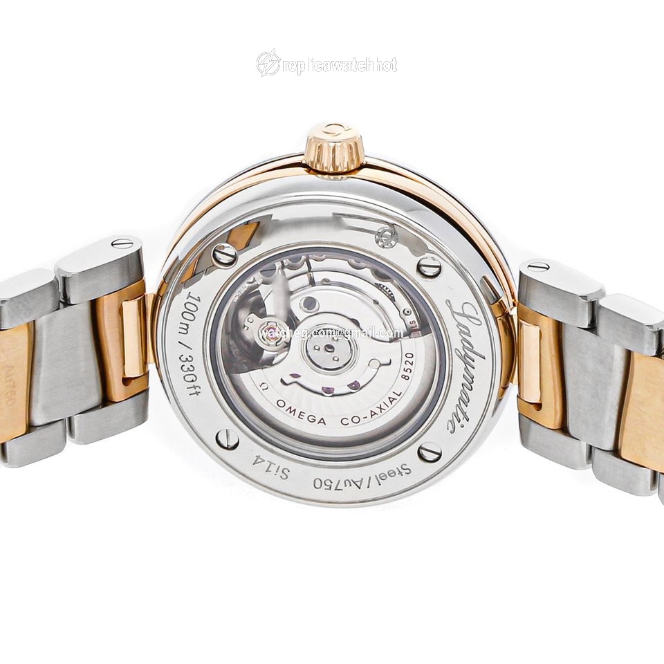 Omega De Ville Ladymatic Womens watch Automatic Gold Steel 425.20.34.20.63.001 5