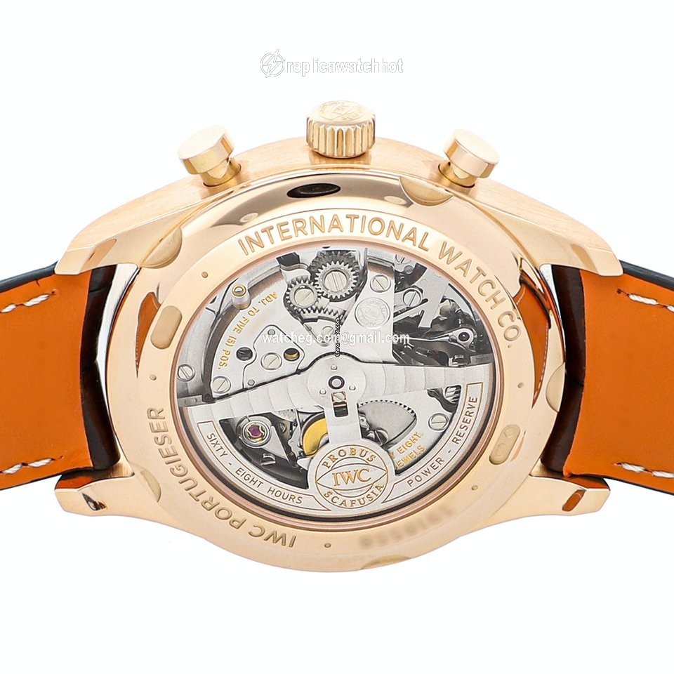 IWC Portuguese Chronograph Mens watch Unisex Automatic Rose gold IW3904-02 5