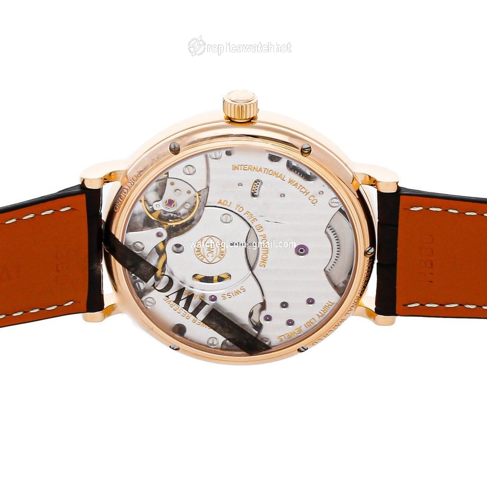 IWC Portofino Hand-Wound Mens watch Unisex Manual winding Rose gold IW5101-04 5