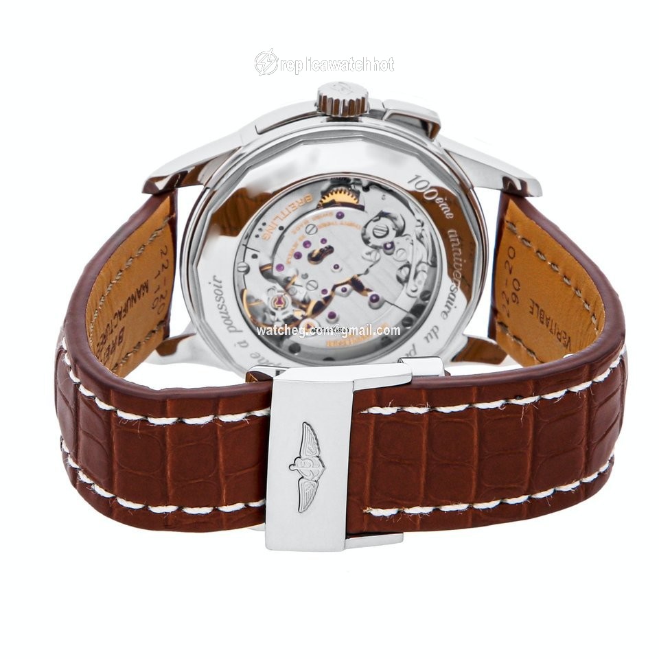 Breitling Transocean Chronograph 1915 Mens watch Unisex Manual winding Steel AB141112 G799 5