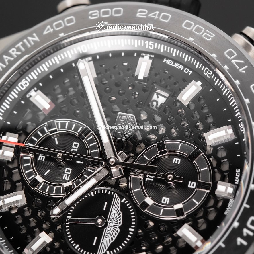 TAG Heuer Carrera Calibre HEUER 01 Mens watch Unisex Automatic Steel CAR2A1AB.FT6163 5