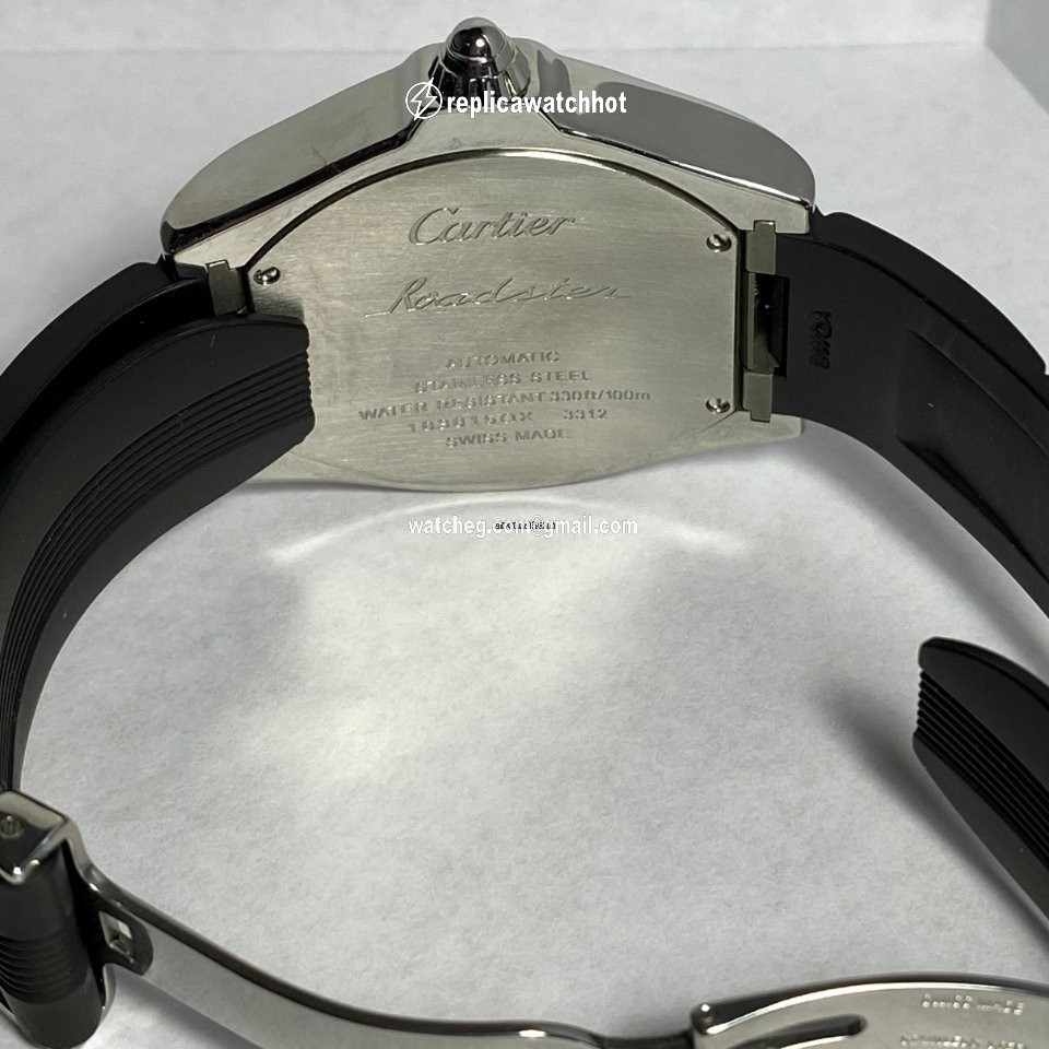 Cartier Roadster Mens watch Unisex Automatic Steel W6206018 5