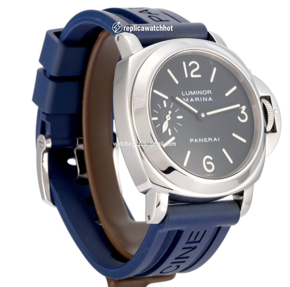Panerai Luminor Marina Mens watch Unisex Manual winding Steel PAM 00001 5